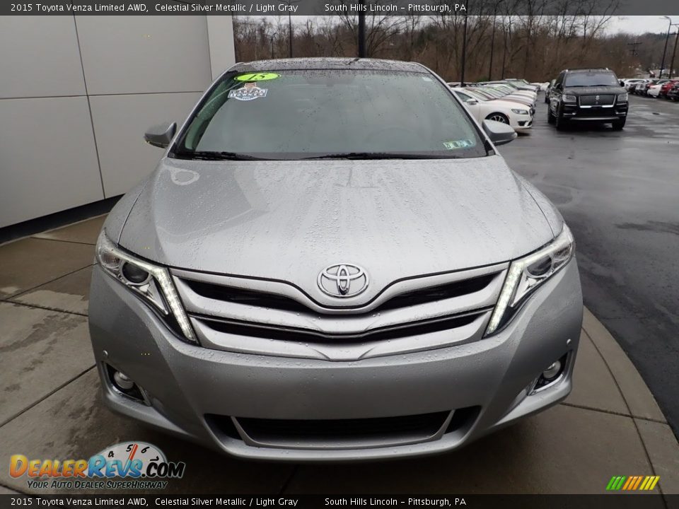 2015 Toyota Venza Limited AWD Celestial Silver Metallic / Light Gray Photo #9