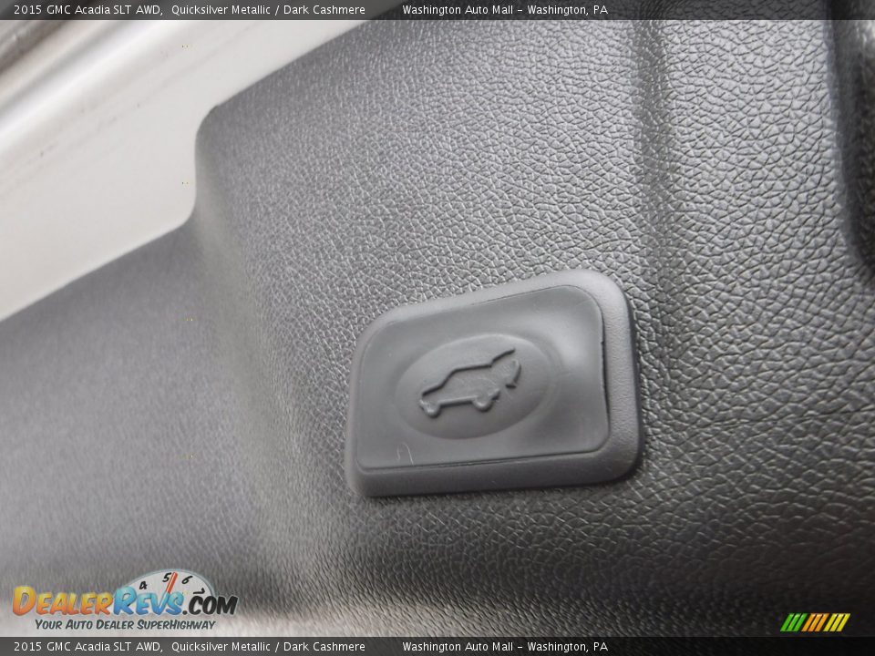 2015 GMC Acadia SLT AWD Quicksilver Metallic / Dark Cashmere Photo #29