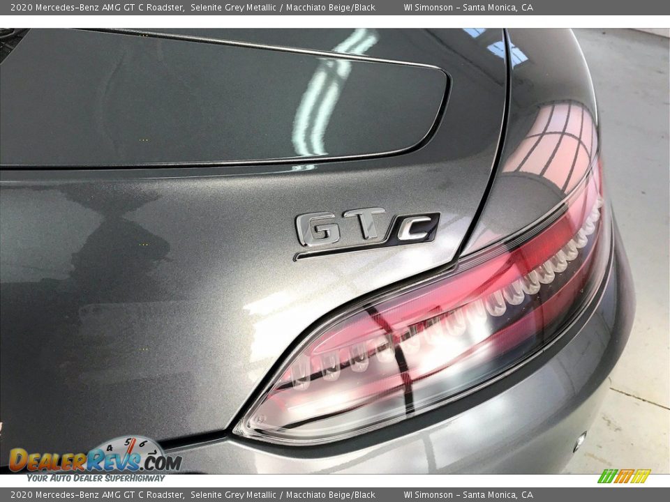 2020 Mercedes-Benz AMG GT C Roadster Selenite Grey Metallic / Macchiato Beige/Black Photo #7