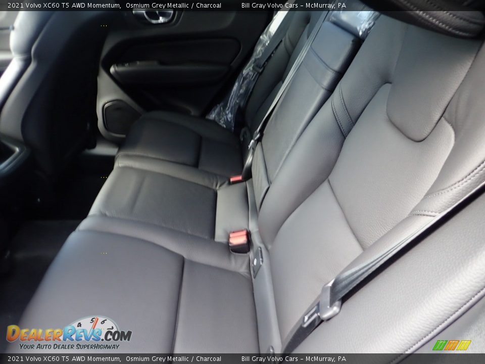 2021 Volvo XC60 T5 AWD Momentum Osmium Grey Metallic / Charcoal Photo #8