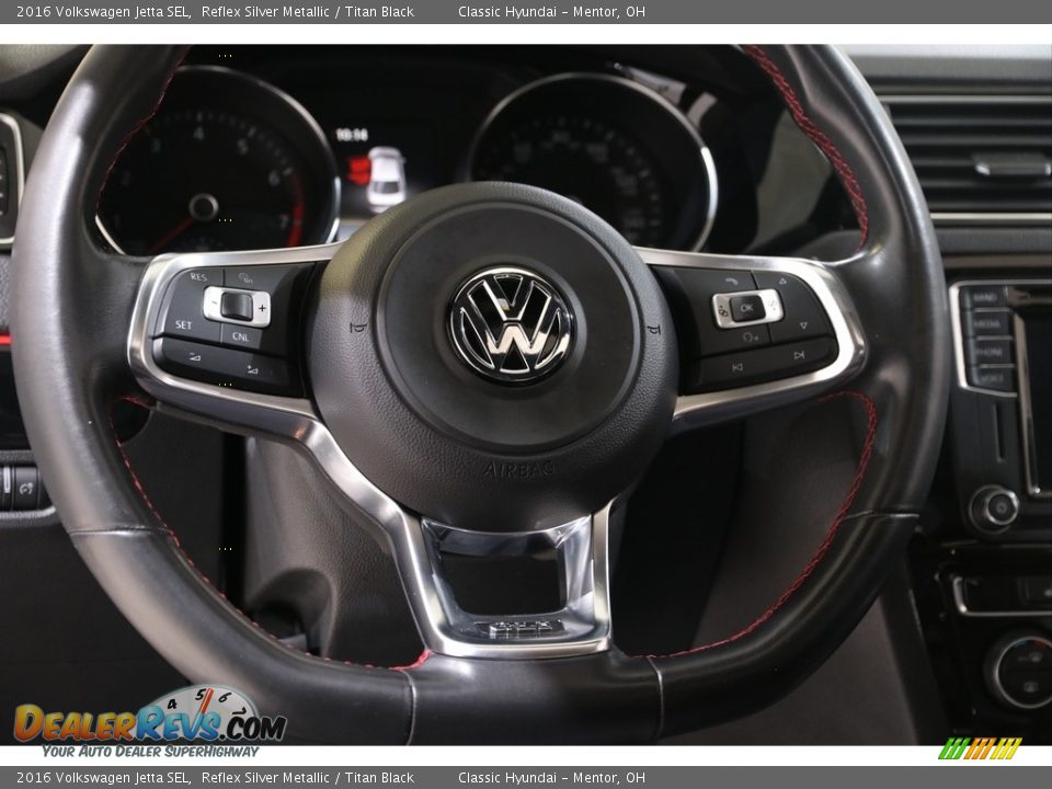 2016 Volkswagen Jetta SEL Steering Wheel Photo #7