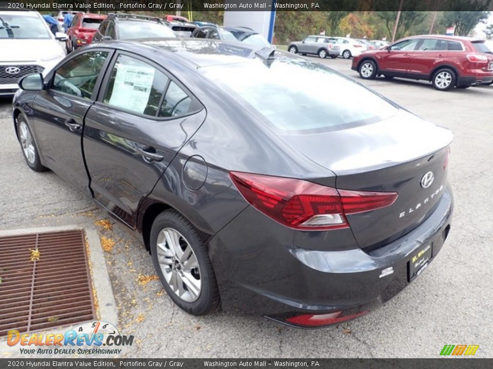 2020 Hyundai Elantra Value Edition Portofino Gray / Gray Photo #6
