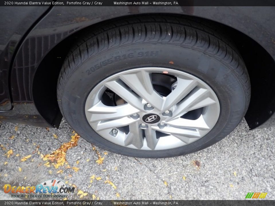 2020 Hyundai Elantra Value Edition Portofino Gray / Gray Photo #7