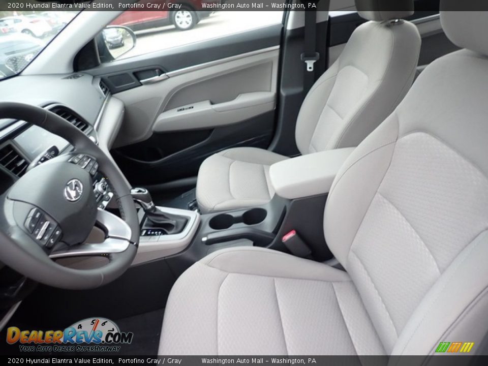 2020 Hyundai Elantra Value Edition Portofino Gray / Gray Photo #11
