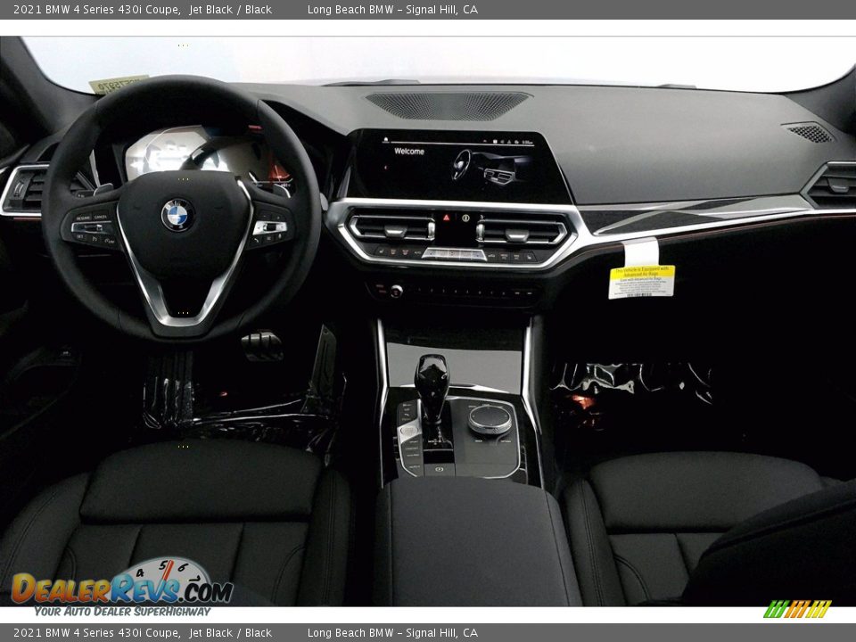 2021 BMW 4 Series 430i Coupe Jet Black / Black Photo #5