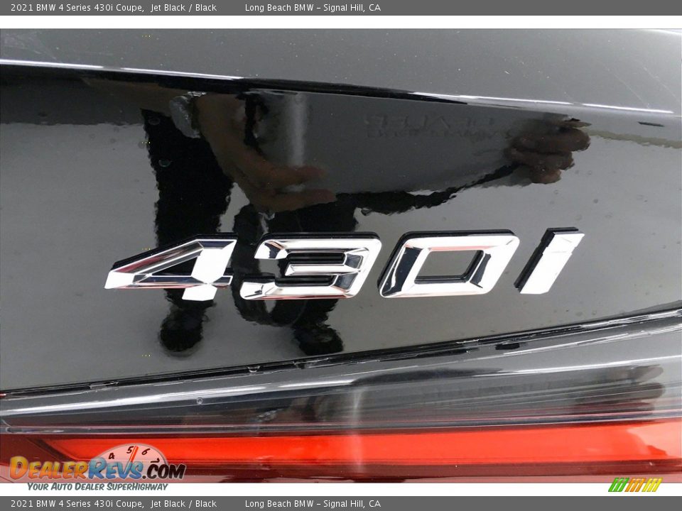 2021 BMW 4 Series 430i Coupe Jet Black / Black Photo #16