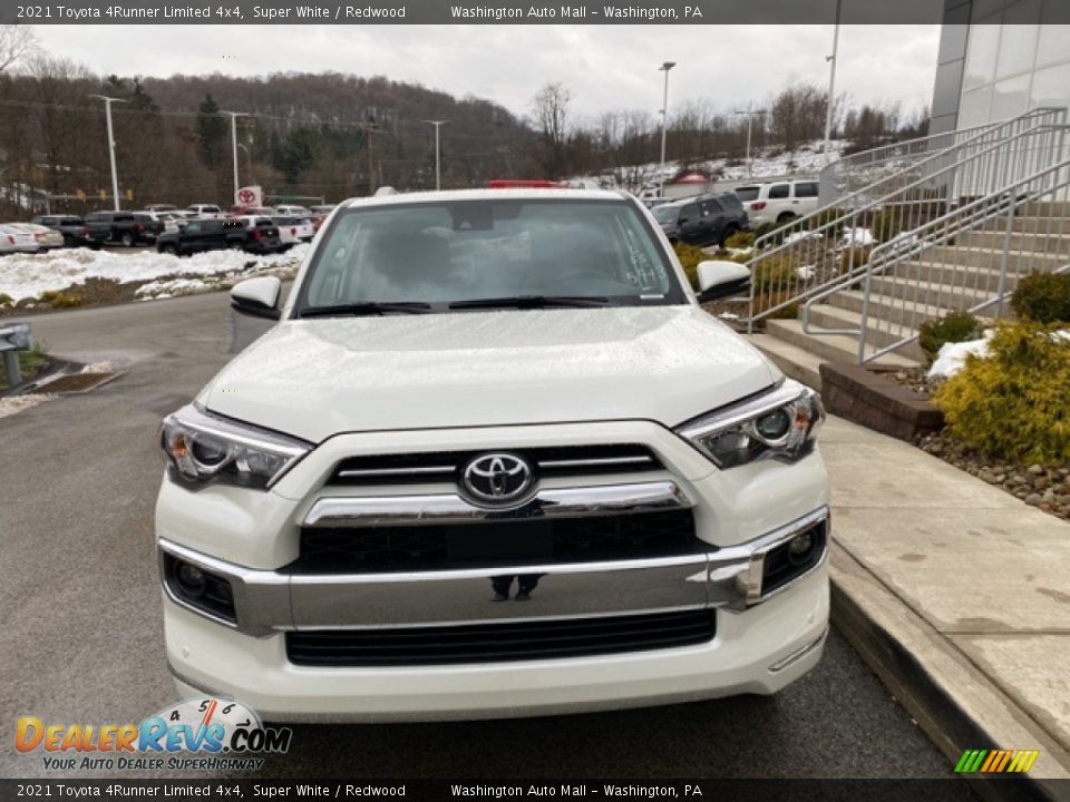 2021 Toyota 4Runner Limited 4x4 Super White / Redwood Photo #12