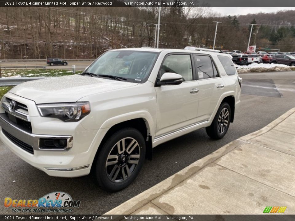 2021 Toyota 4Runner Limited 4x4 Super White / Redwood Photo #13