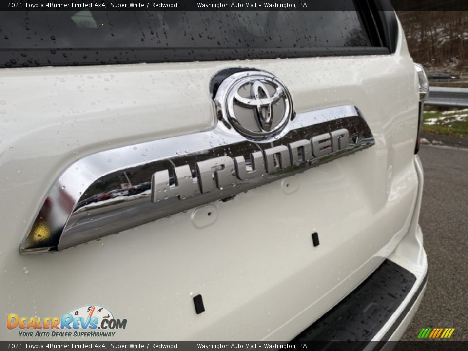 2021 Toyota 4Runner Limited 4x4 Super White / Redwood Photo #23
