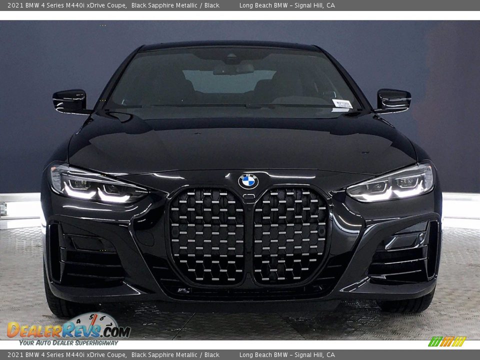 2021 BMW 4 Series M440i xDrive Coupe Black Sapphire Metallic / Black Photo #2