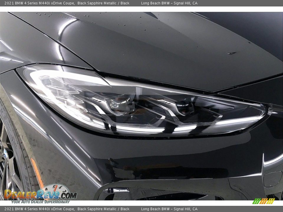 2021 BMW 4 Series M440i xDrive Coupe Black Sapphire Metallic / Black Photo #14
