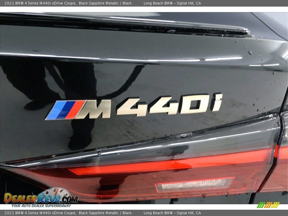 2021 BMW 4 Series M440i xDrive Coupe Black Sapphire Metallic / Black Photo #16