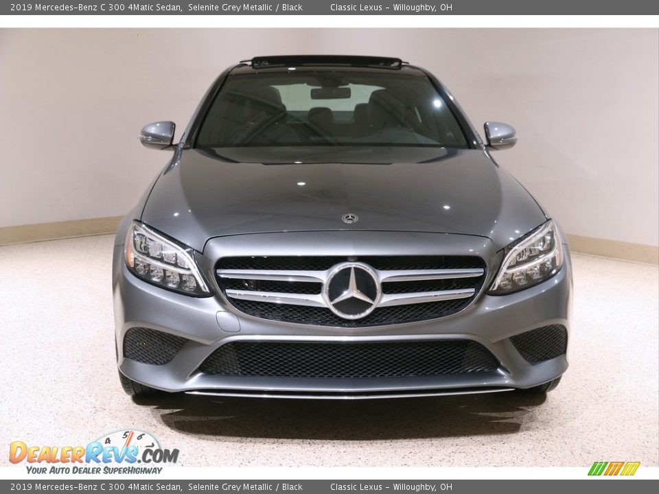 2019 Mercedes-Benz C 300 4Matic Sedan Selenite Grey Metallic / Black Photo #2