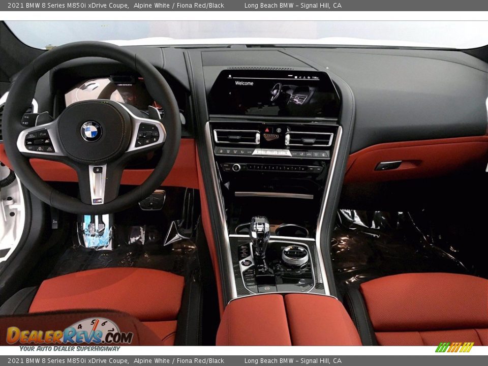 Dashboard of 2021 BMW 8 Series M850i xDrive Coupe Photo #5