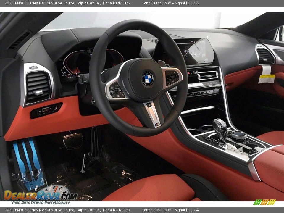 Front Seat of 2021 BMW 8 Series M850i xDrive Coupe Photo #7