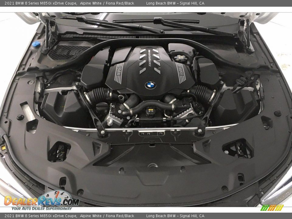 2021 BMW 8 Series M850i xDrive Coupe 4.4 Liter M TwinPower Turbocharged DOHC 32-Valve VVT V8 Engine Photo #10