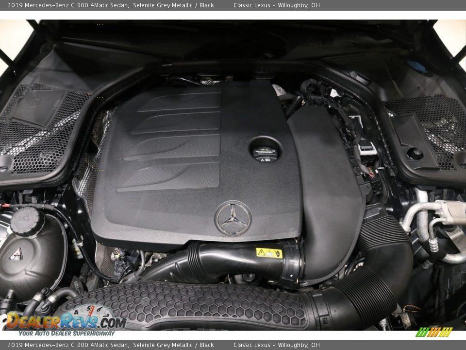 2019 Mercedes-Benz C 300 4Matic Sedan Selenite Grey Metallic / Black Photo #33
