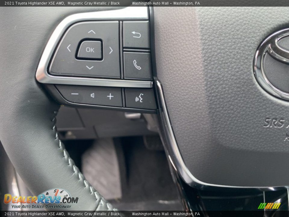2021 Toyota Highlander XSE AWD Magnetic Gray Metallic / Black Photo #6