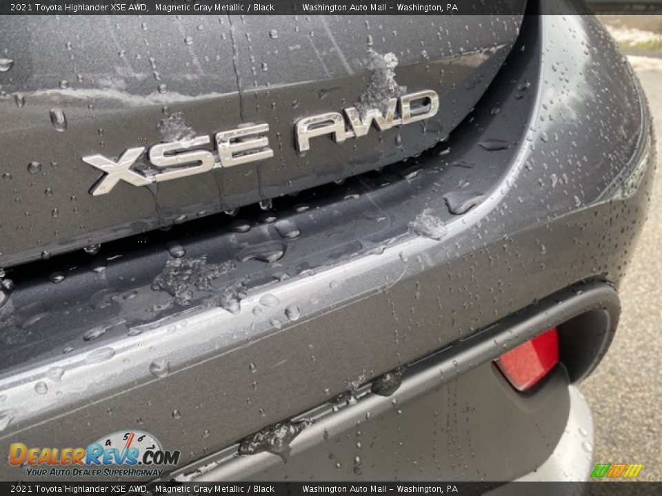 2021 Toyota Highlander XSE AWD Magnetic Gray Metallic / Black Photo #25