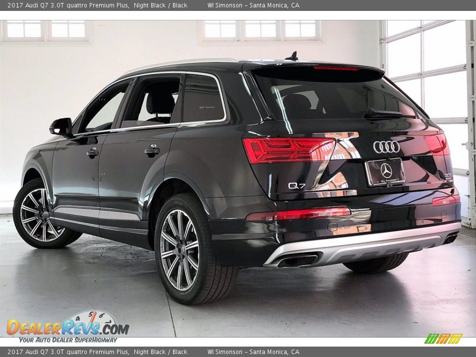 2017 Audi Q7 3.0T quattro Premium Plus Night Black / Black Photo #10