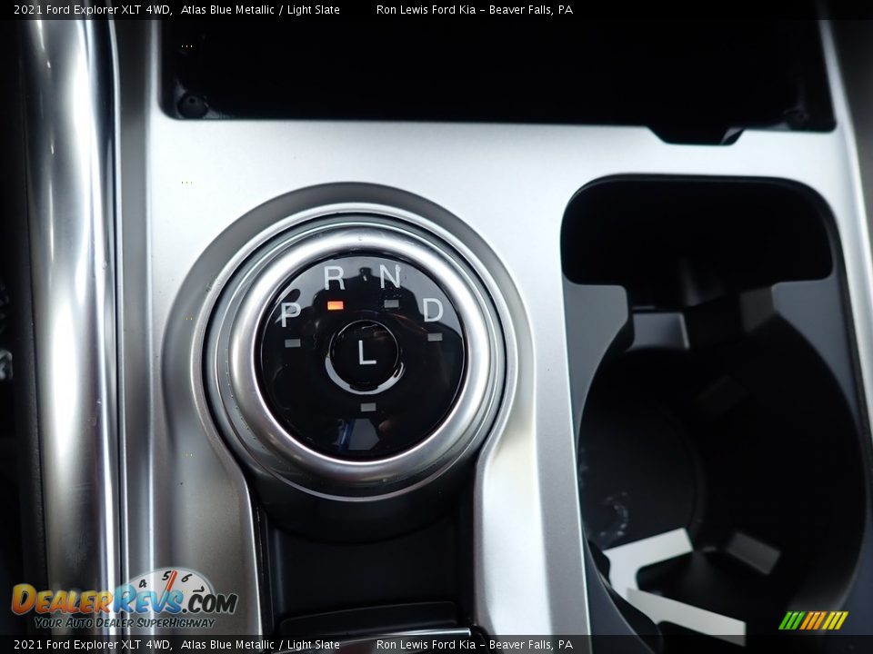 2021 Ford Explorer XLT 4WD Atlas Blue Metallic / Light Slate Photo #18