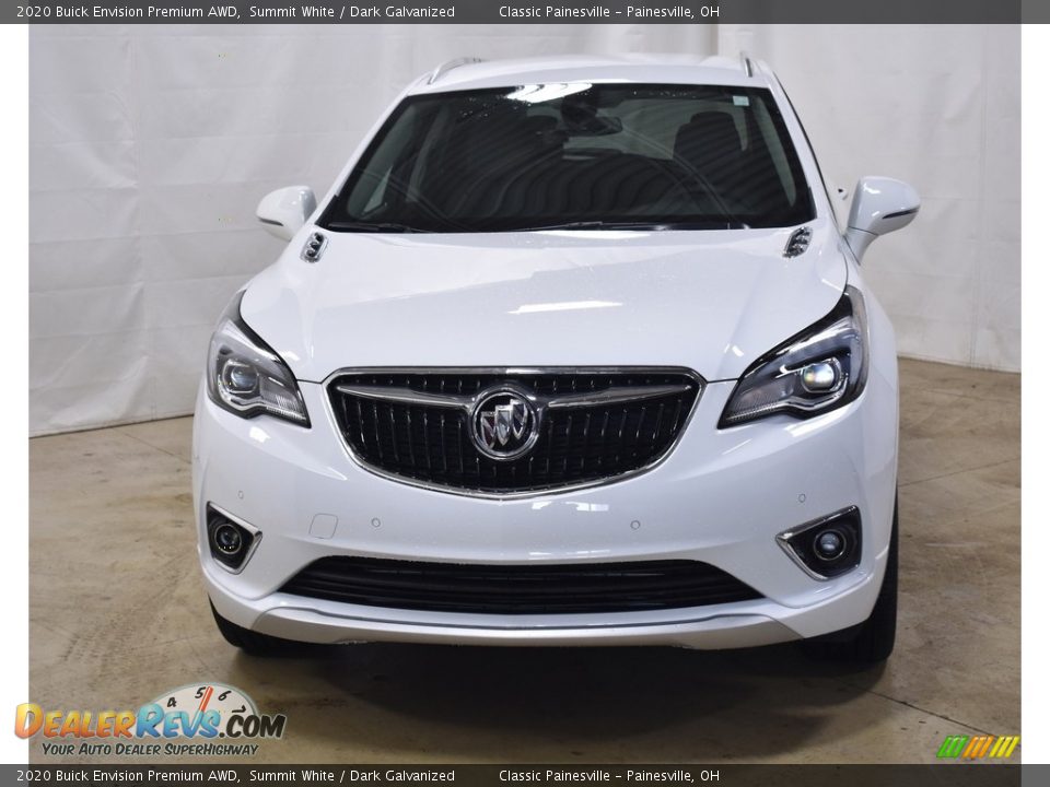 2020 Buick Envision Premium AWD Summit White / Dark Galvanized Photo #4