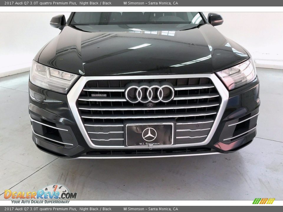 2017 Audi Q7 3.0T quattro Premium Plus Night Black / Black Photo #30