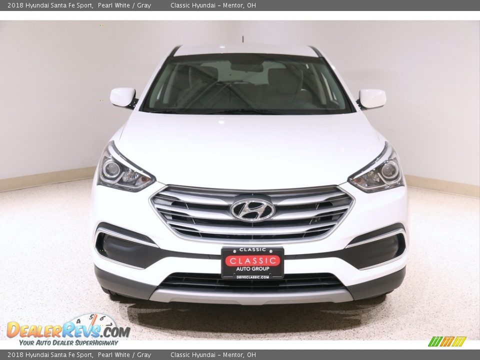 2018 Hyundai Santa Fe Sport Pearl White / Gray Photo #2