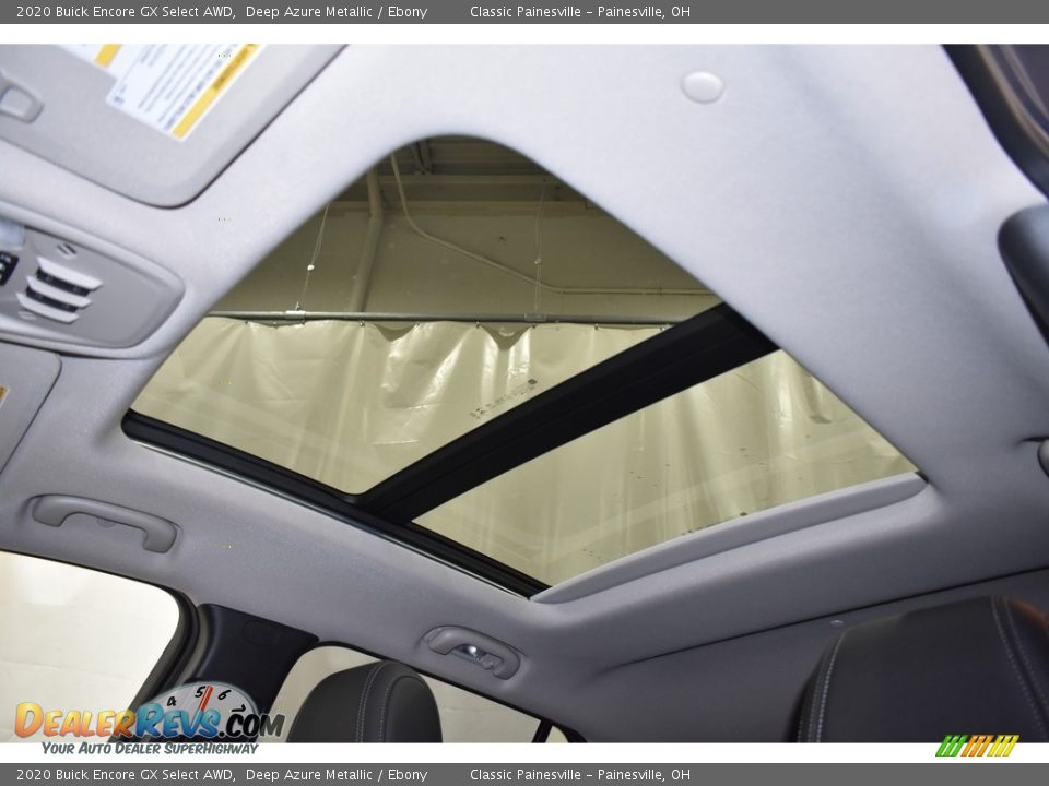 2020 Buick Encore GX Select AWD Deep Azure Metallic / Ebony Photo #6