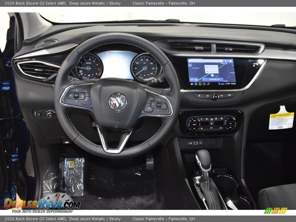 2020 Buick Encore GX Select AWD Deep Azure Metallic / Ebony Photo #10