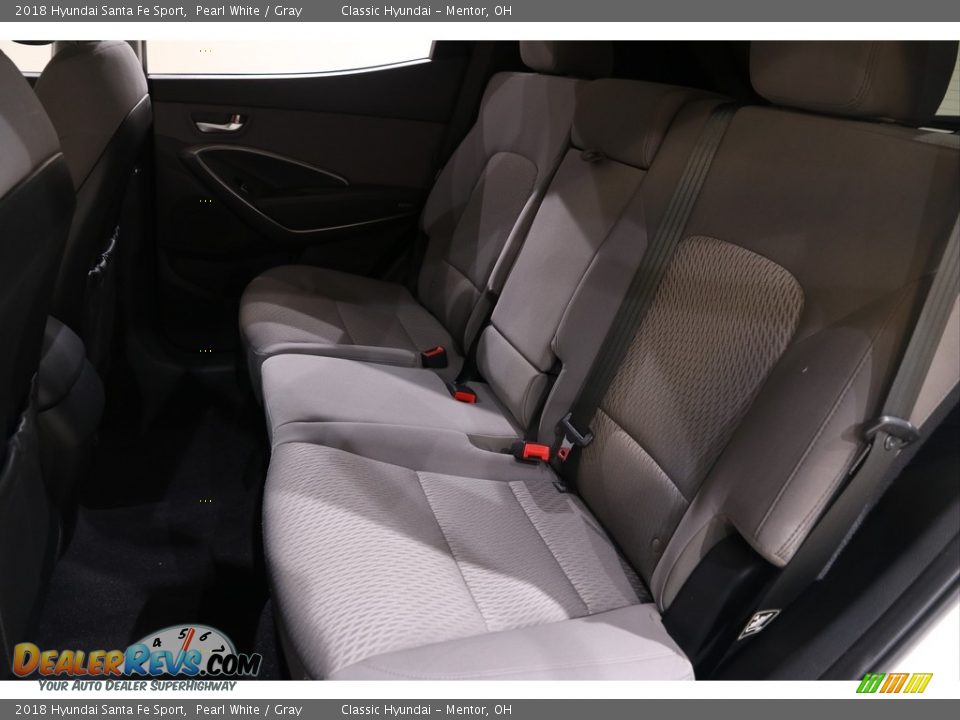 2018 Hyundai Santa Fe Sport Pearl White / Gray Photo #16