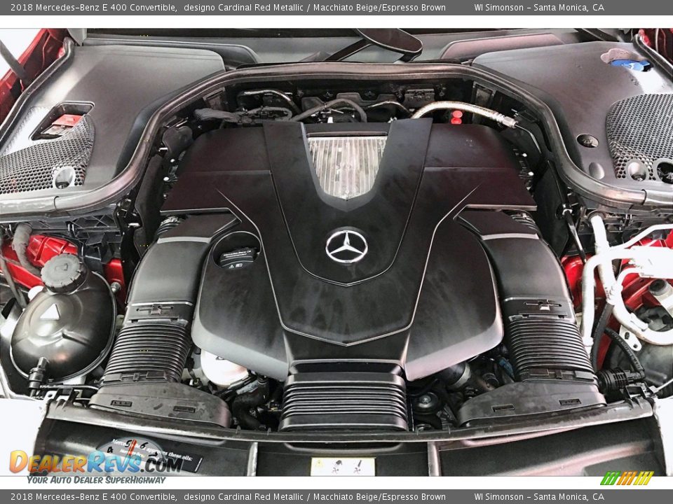 2018 Mercedes-Benz E 400 Convertible 3.0 Liter Turbocharged DOHC 24-Valve VVT V6 Engine Photo #9