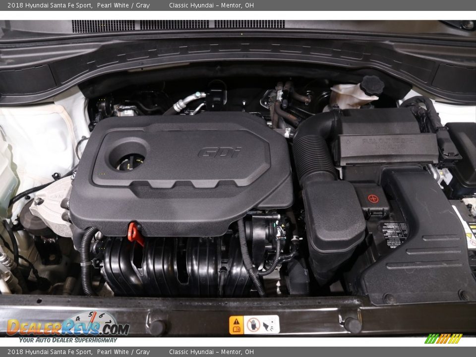 2018 Hyundai Santa Fe Sport  2.4 Liter GDI DOHC 16-Valve D-CVVT 4 Cylinder Engine Photo #19