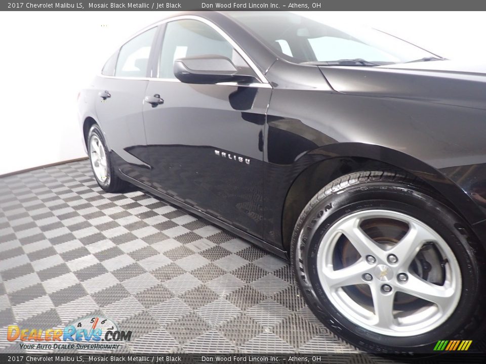 2017 Chevrolet Malibu LS Mosaic Black Metallic / Jet Black Photo #4