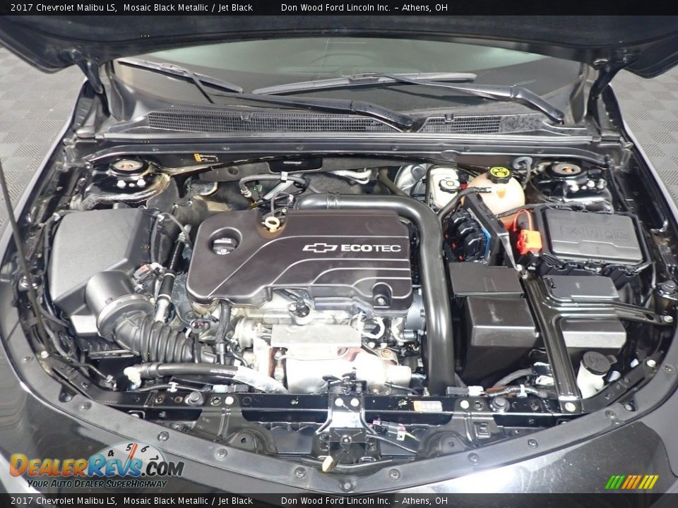 2017 Chevrolet Malibu LS Mosaic Black Metallic / Jet Black Photo #7