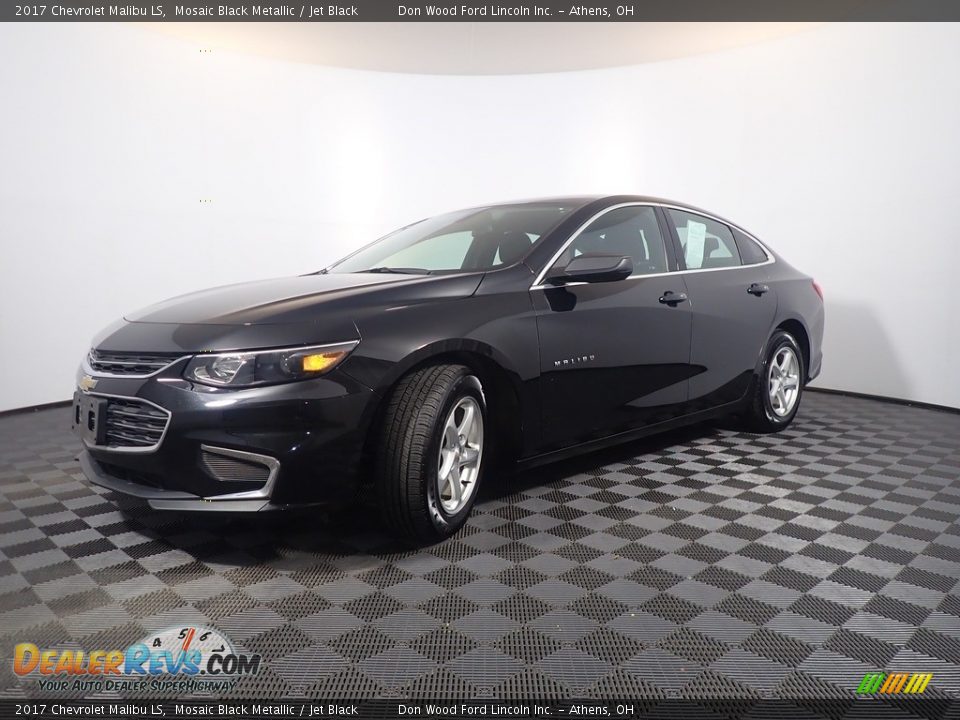 2017 Chevrolet Malibu LS Mosaic Black Metallic / Jet Black Photo #8
