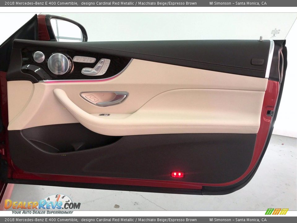 Door Panel of 2018 Mercedes-Benz E 400 Convertible Photo #27