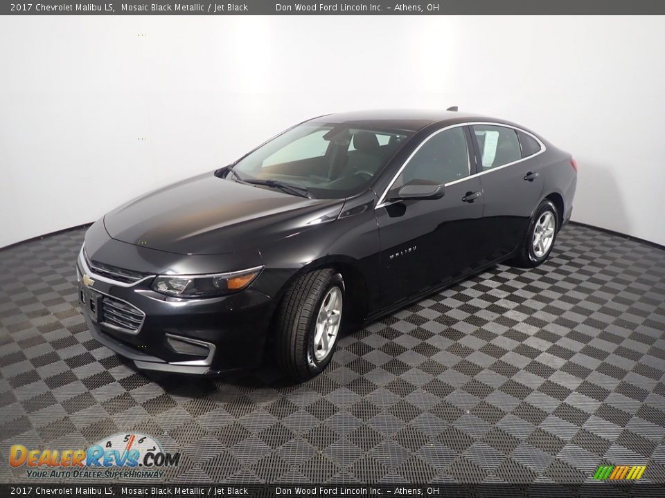 2017 Chevrolet Malibu LS Mosaic Black Metallic / Jet Black Photo #9