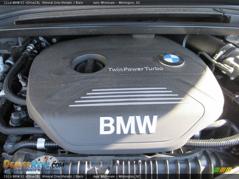 2019 BMW X2 xDrive28i Mineral Grey Metallic / Black Photo #6