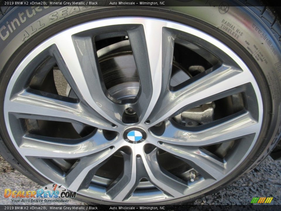 2019 BMW X2 xDrive28i Mineral Grey Metallic / Black Photo #7