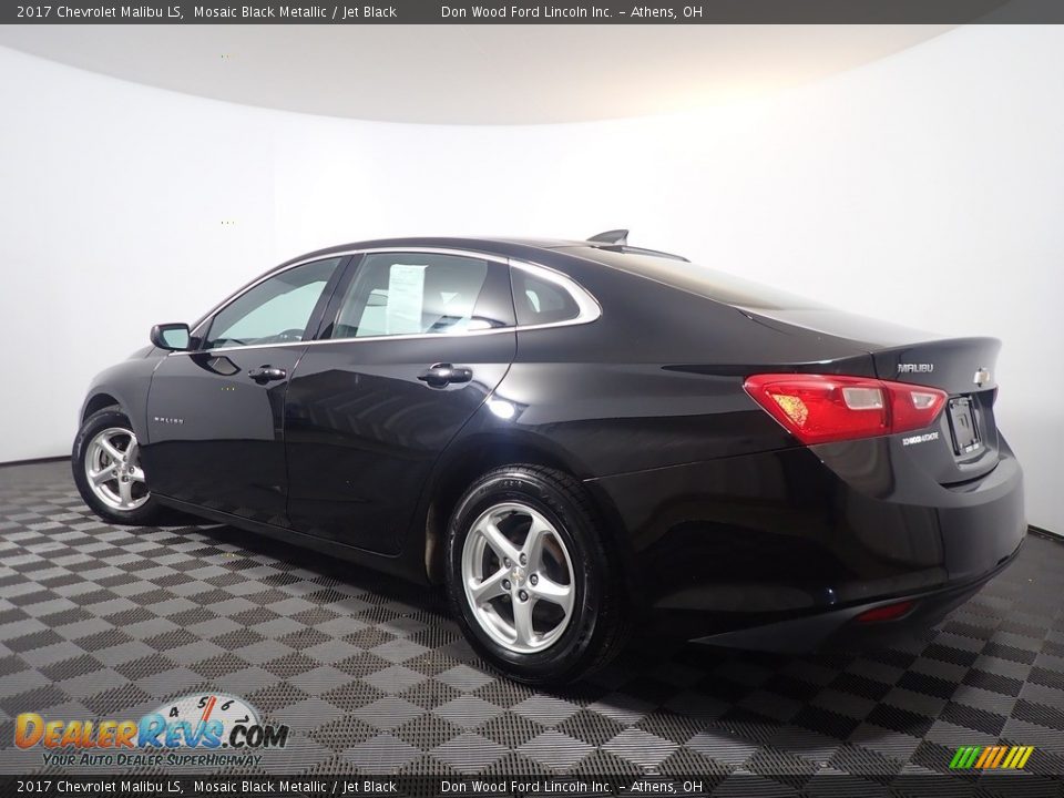 2017 Chevrolet Malibu LS Mosaic Black Metallic / Jet Black Photo #11
