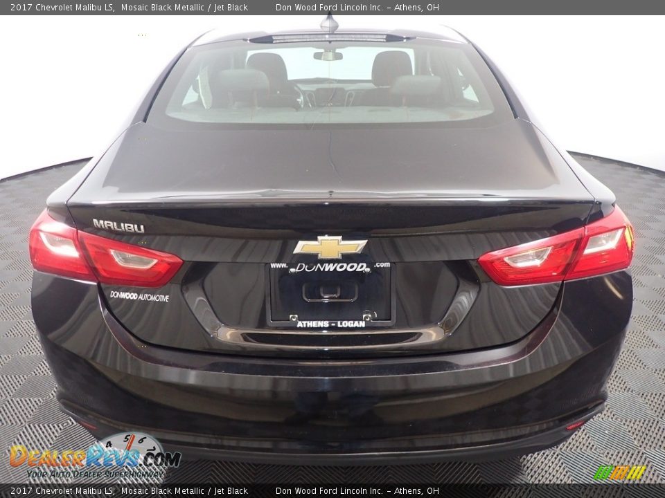2017 Chevrolet Malibu LS Mosaic Black Metallic / Jet Black Photo #13