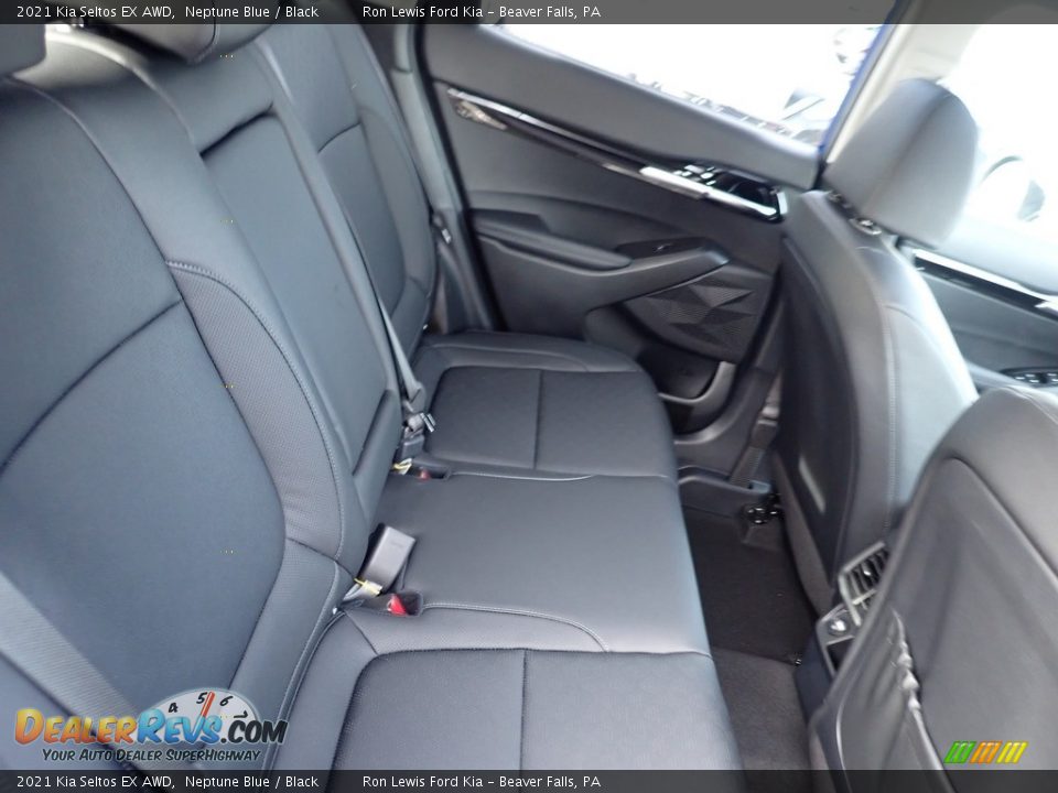 2021 Kia Seltos EX AWD Neptune Blue / Black Photo #9