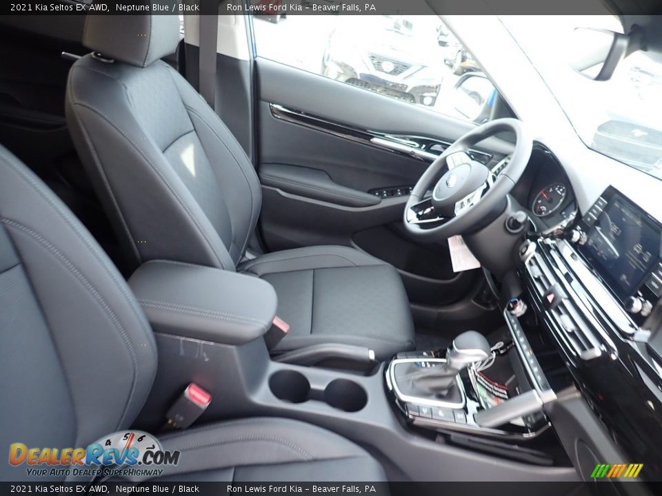 2021 Kia Seltos EX AWD Neptune Blue / Black Photo #10
