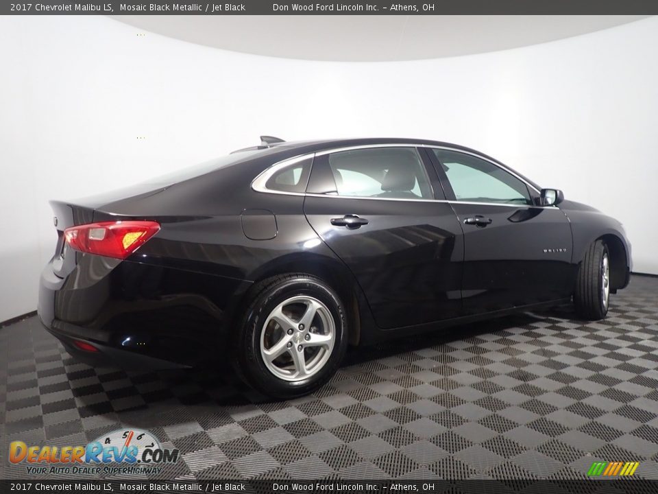 2017 Chevrolet Malibu LS Mosaic Black Metallic / Jet Black Photo #16