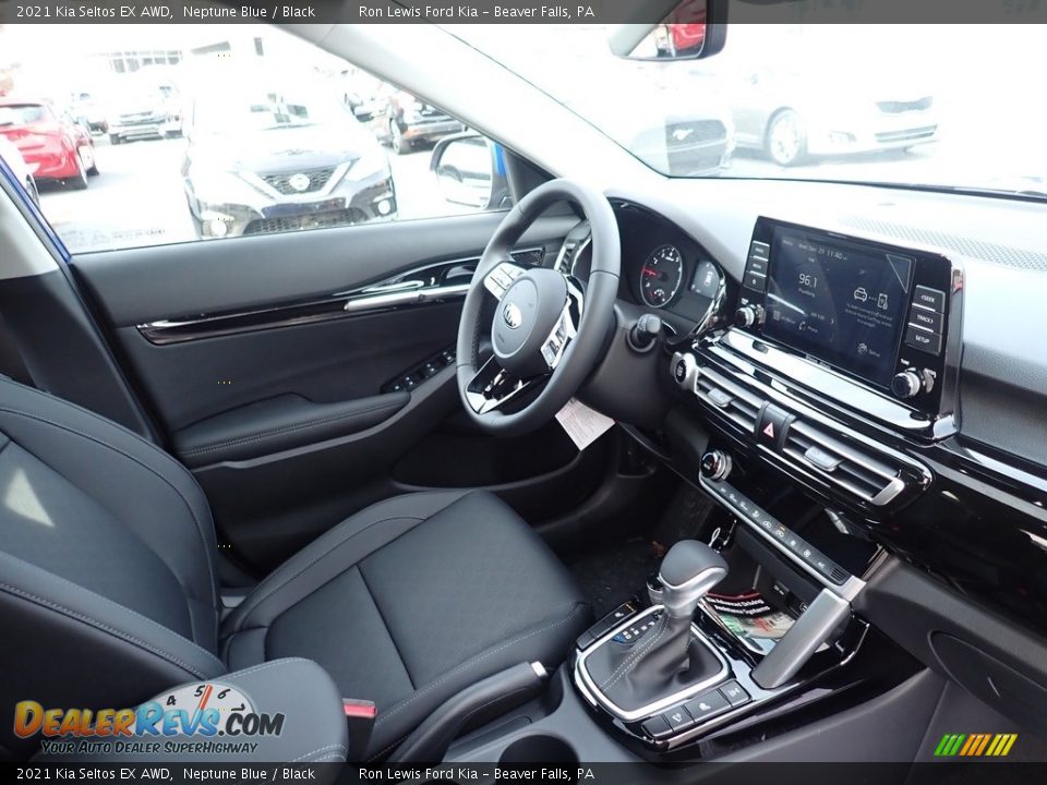 2021 Kia Seltos EX AWD Neptune Blue / Black Photo #11