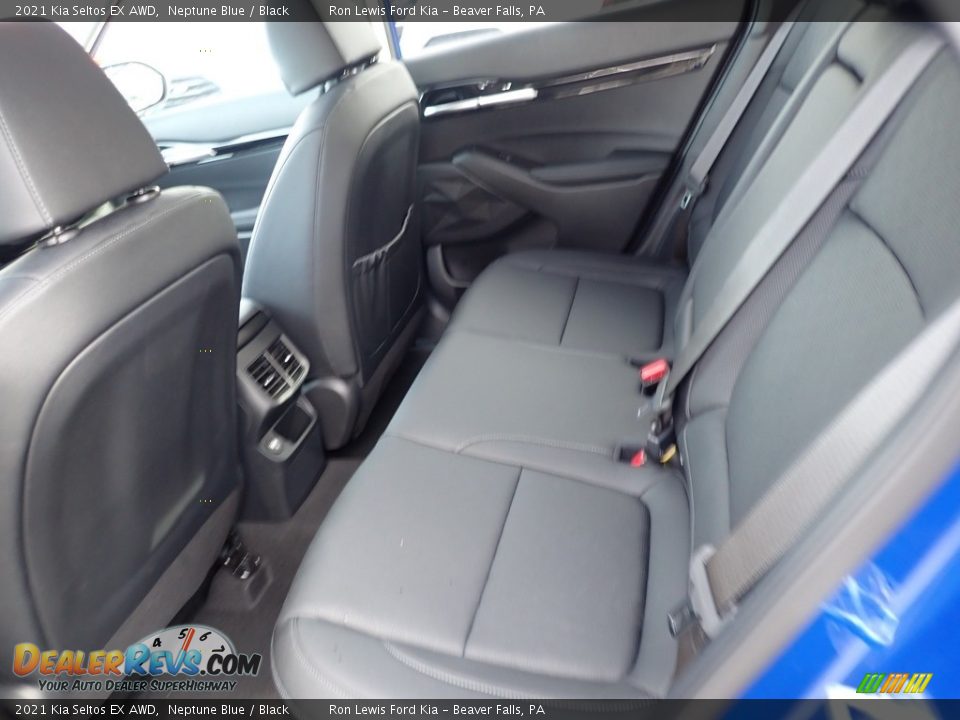 2021 Kia Seltos EX AWD Neptune Blue / Black Photo #12