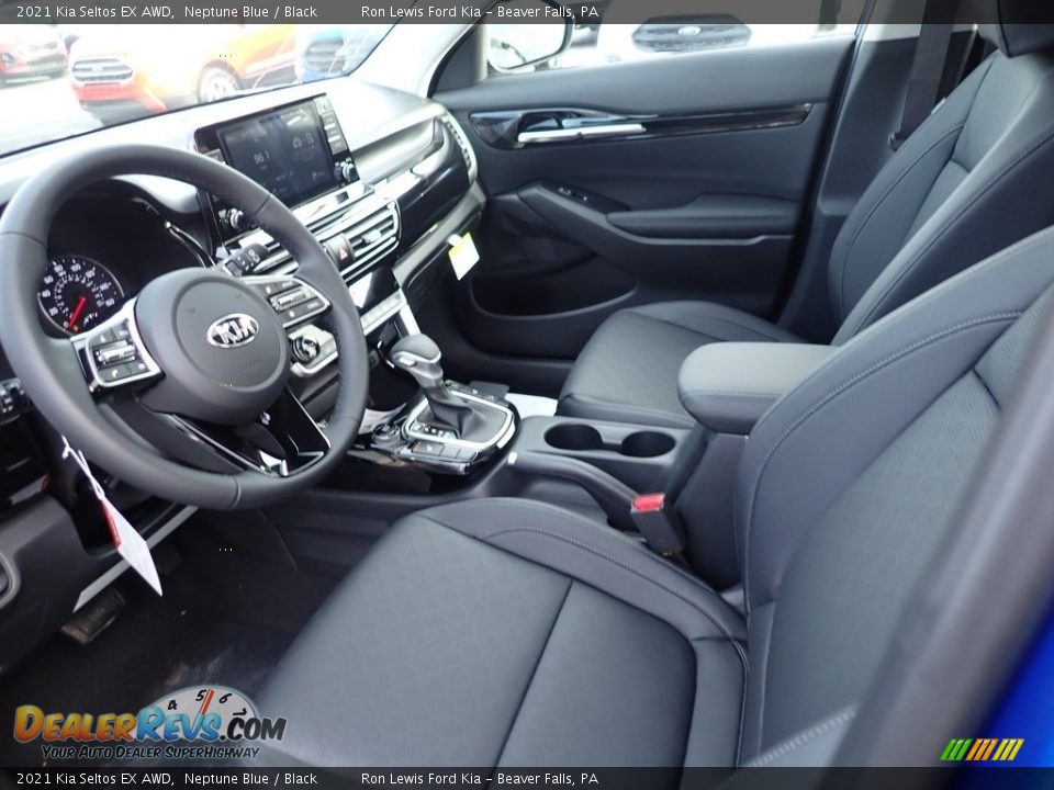 2021 Kia Seltos EX AWD Neptune Blue / Black Photo #13