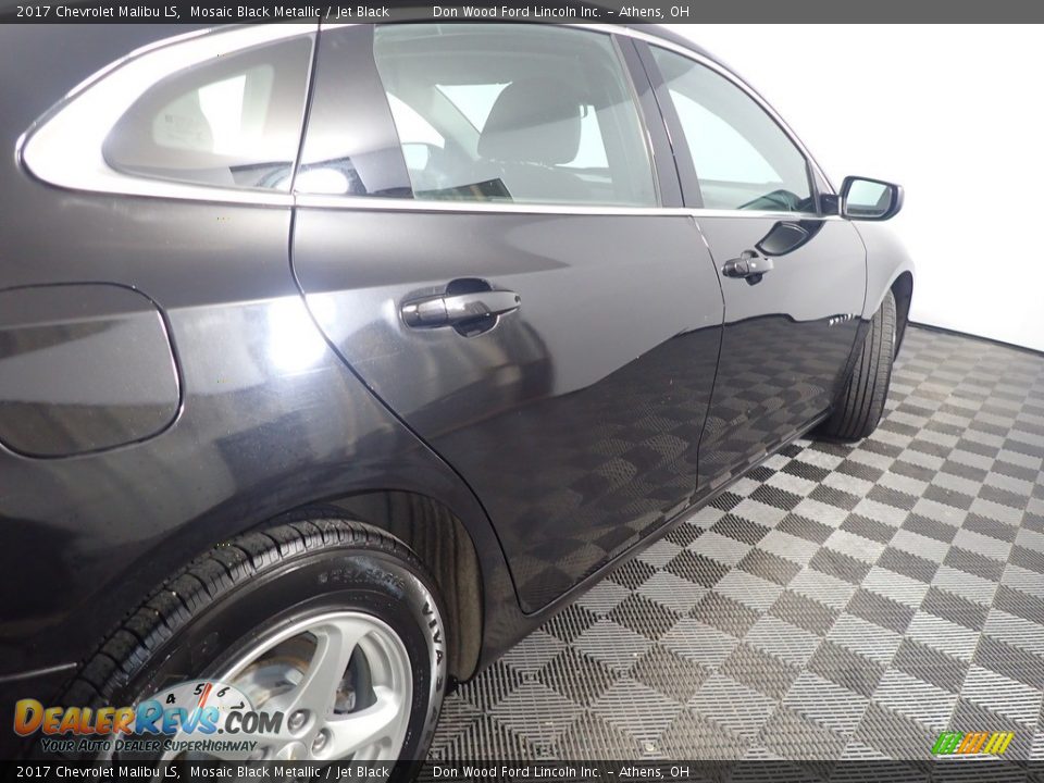 2017 Chevrolet Malibu LS Mosaic Black Metallic / Jet Black Photo #19