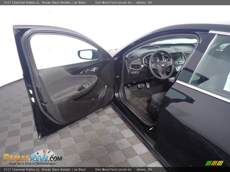 2017 Chevrolet Malibu LS Mosaic Black Metallic / Jet Black Photo #20